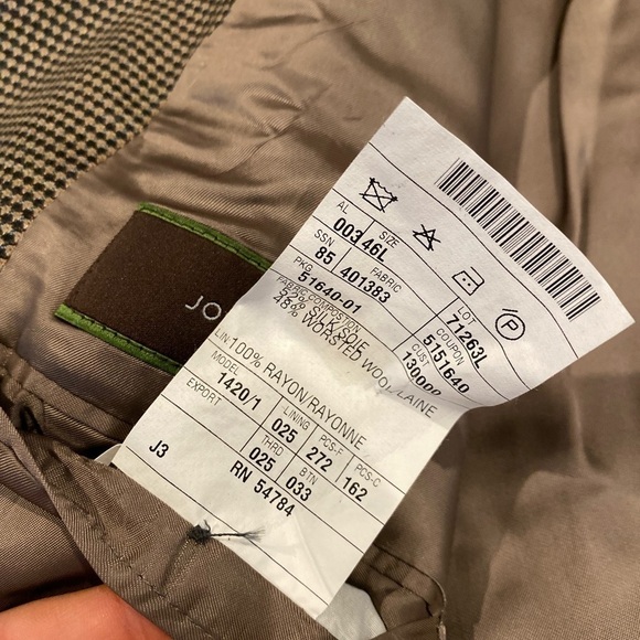 Joseph Abbound wool jacket mens 46 L - Picture 5 of 8